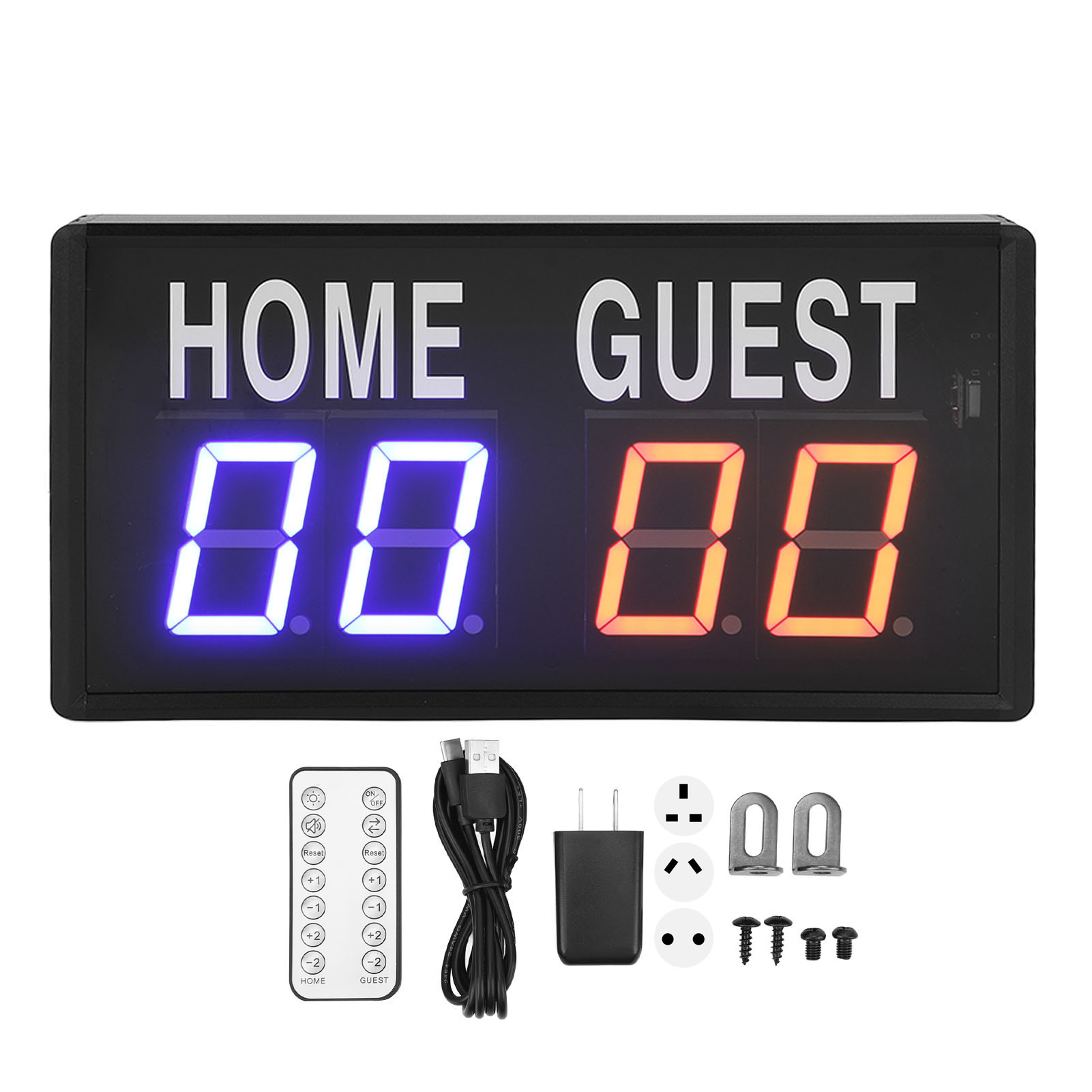 Badminton Score - Electronic Scoreboard Aluminum Alloy Remote Control