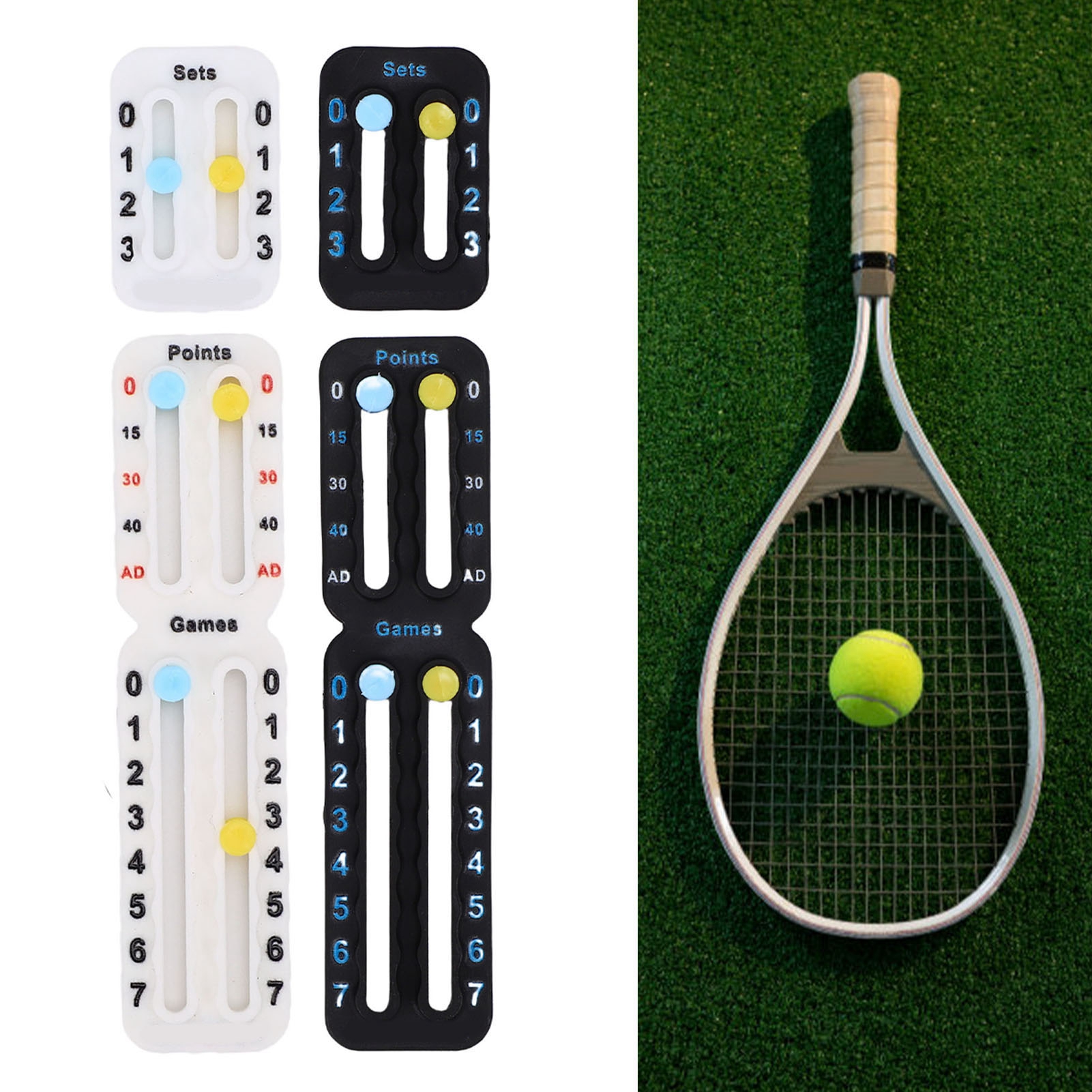 Tennis Score Keeper for Racket - Badminton Score บทวิจารณ์และราคา