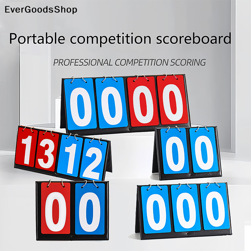 New 1PC Scoreboard Tabletop Sc - Badminton Score บทวิจารณ์และราคา