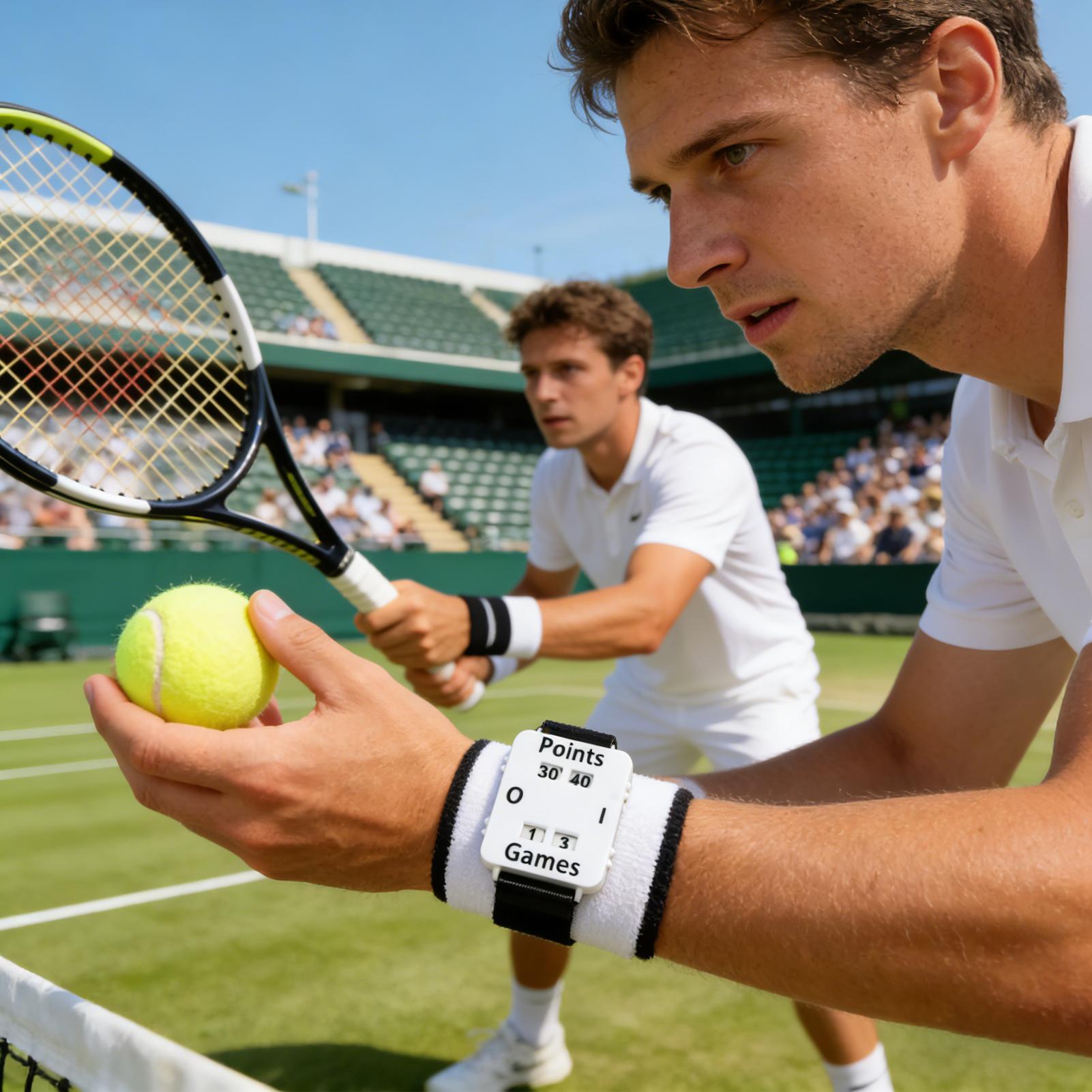 Tennis Score Keeper Wristband  - Badminton Score บทวิจารณ์และราคา