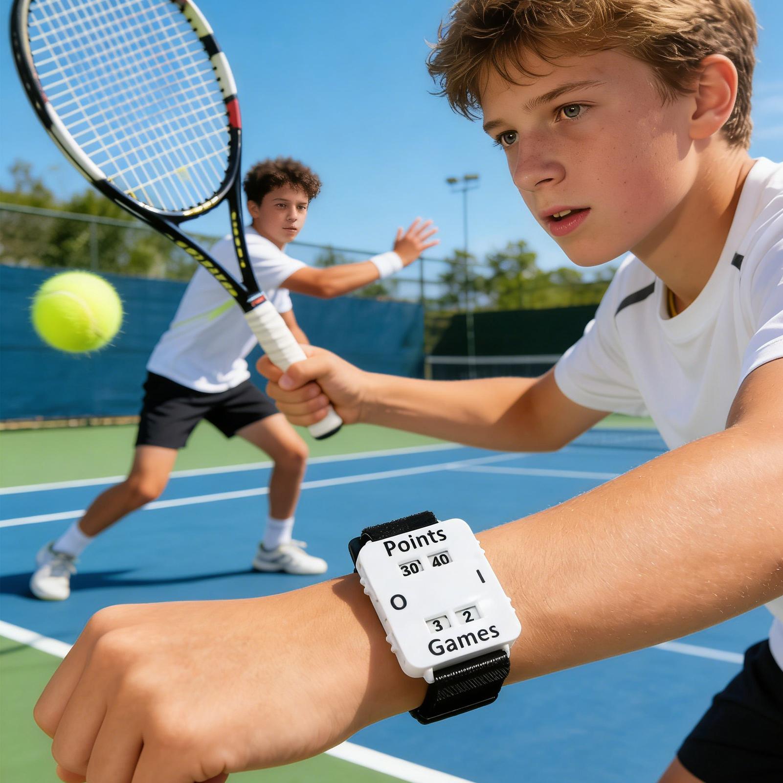 Tennis Score Keeper Wristband  - Badminton Score บทวิจารณ์และราคา
