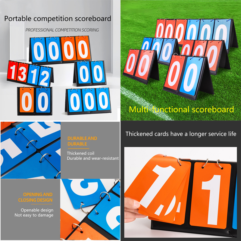 1PC Scoreboard Tabletop Scoreb - Badminton Score บทวิจารณ์และราคา