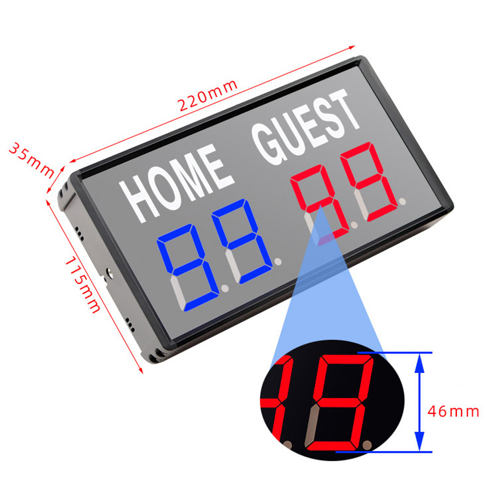 4-Digit LED Electronic Score K - Badminton Score บทวิจารณ์และราคา