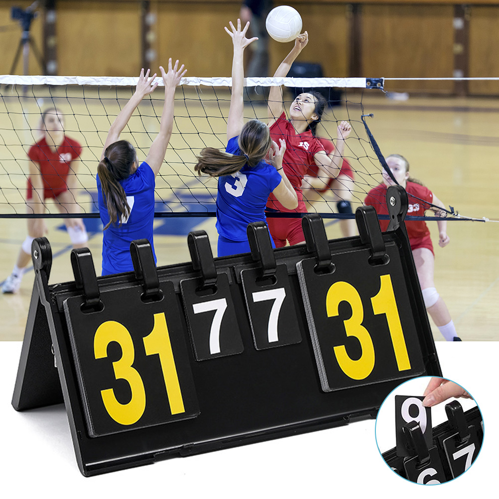 Flip Scorekeeper,Portable Scor - Badminton Score บทวิจารณ์และราคา