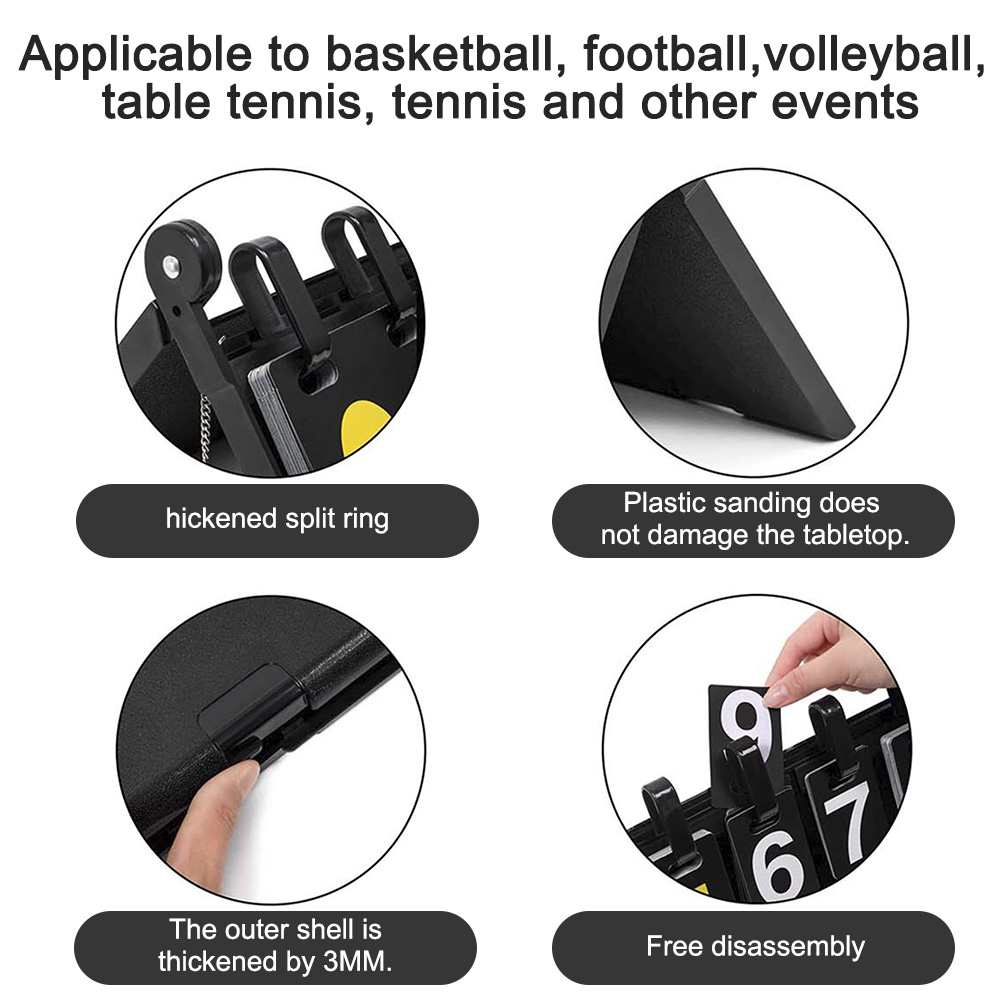 Flip Scorekeeper,Portable Scor - Badminton Score บทวิจารณ์และราคา