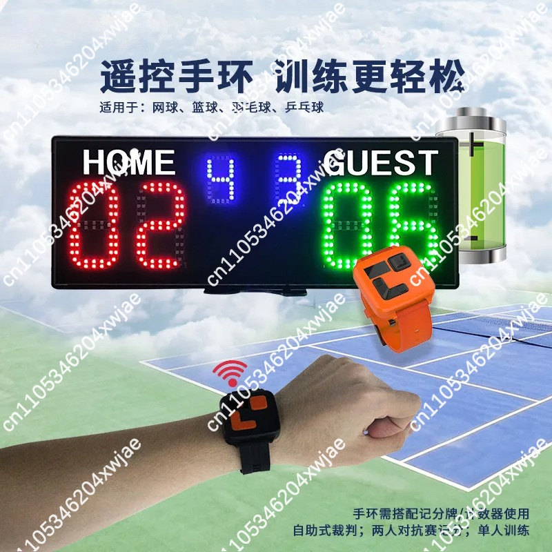 LED Electronic Scoreboard Port - Badminton Score บทวิจารณ์และราคา