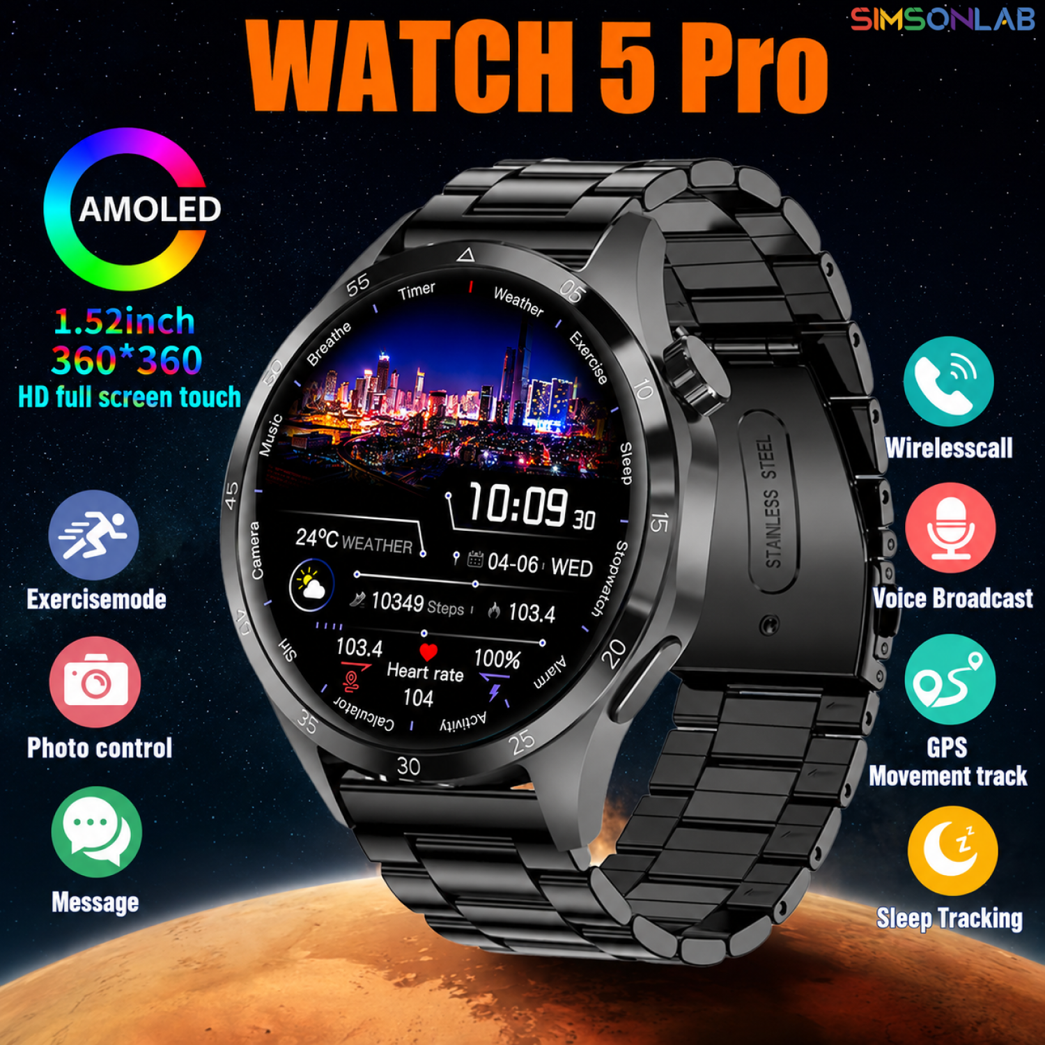 2026 Watch 5 Pro GPS Track Com - Badminton Asia บทวิจารณ์และราคา