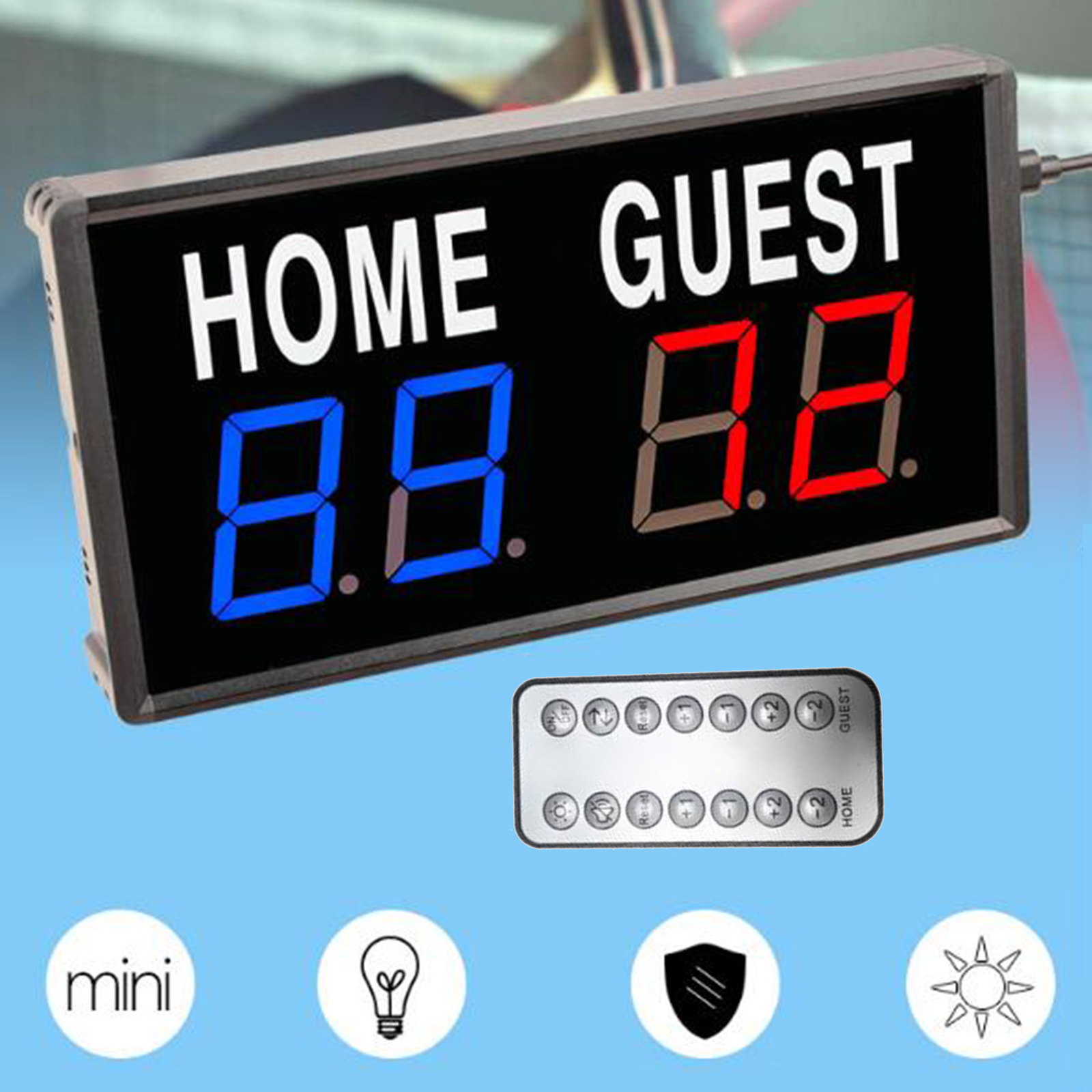 Digital Scoreboard LED Scoring - Badminton Score บทวิจารณ์และราคา