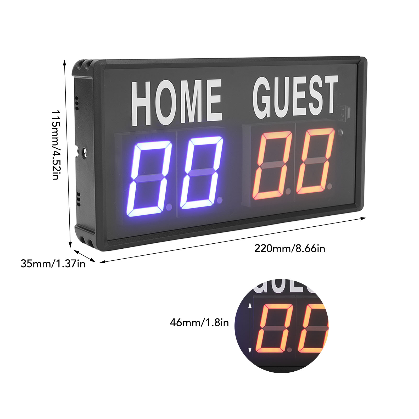 Electronic Scoreboard Aluminum - Badminton Score บทวิจารณ์และราคา