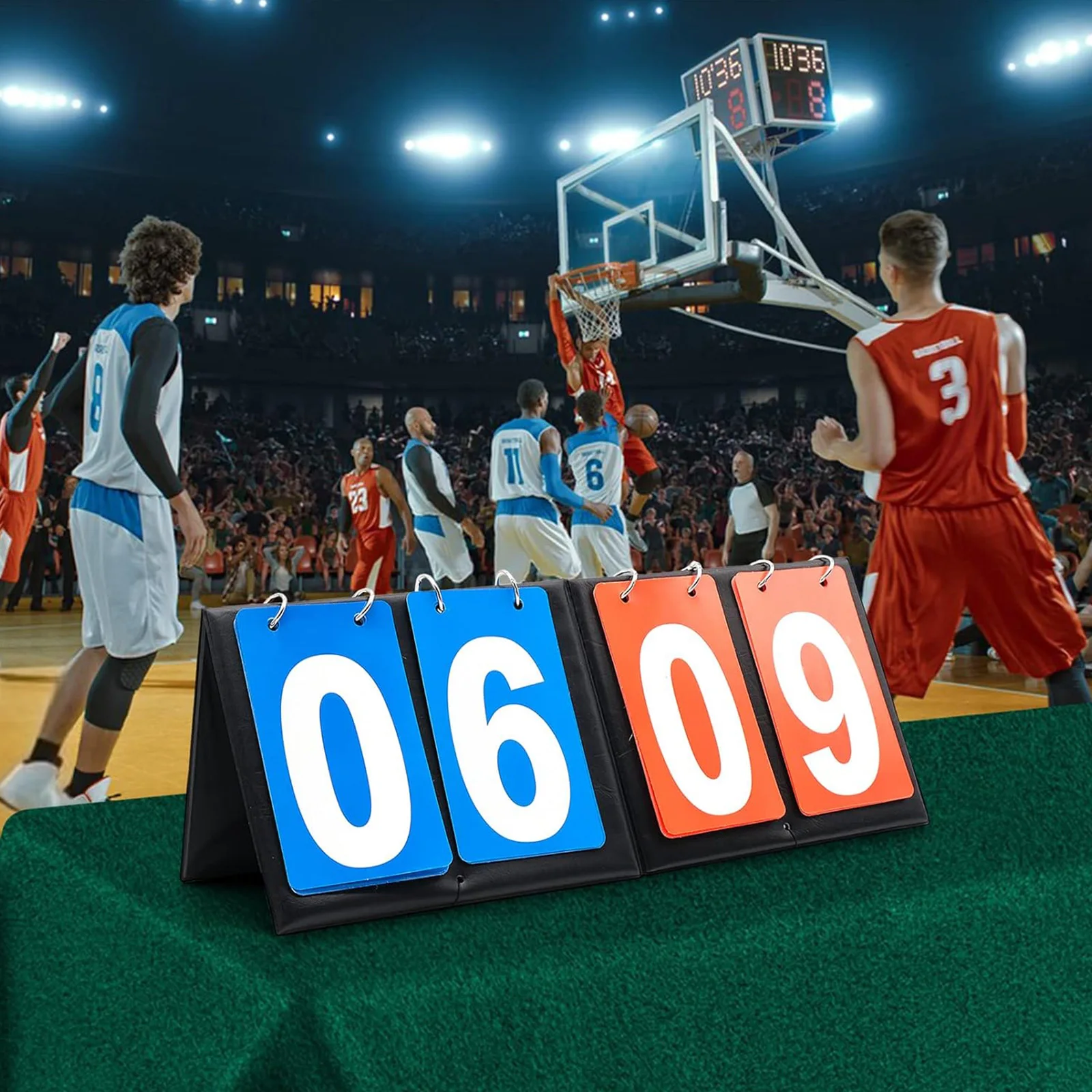 2 Pcs Scoreboard Flipper - 2 D - Badminton Score บทวิจารณ์และราคา